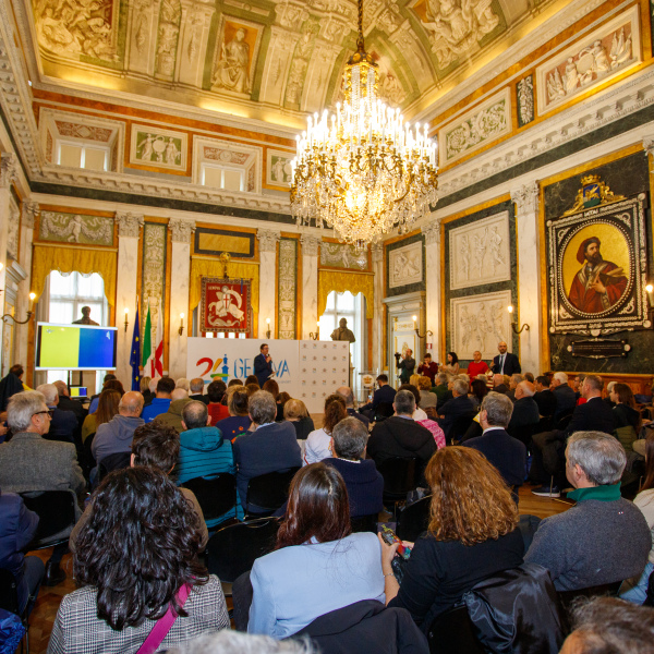 Convegno Donne e Sport nel salone di Rappresentanza